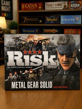 Metal Gear Solid Risk Tactical Board Game